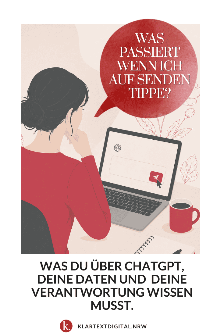 Was passiert mit meinen Daten, wenn ich auf Senden tippe?